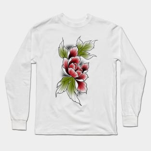 Pion flower Long Sleeve T-Shirt